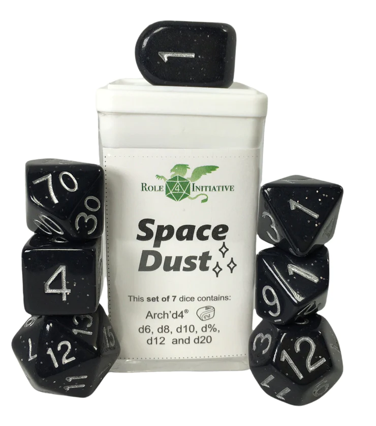 Space Dust Dice - Set of 7